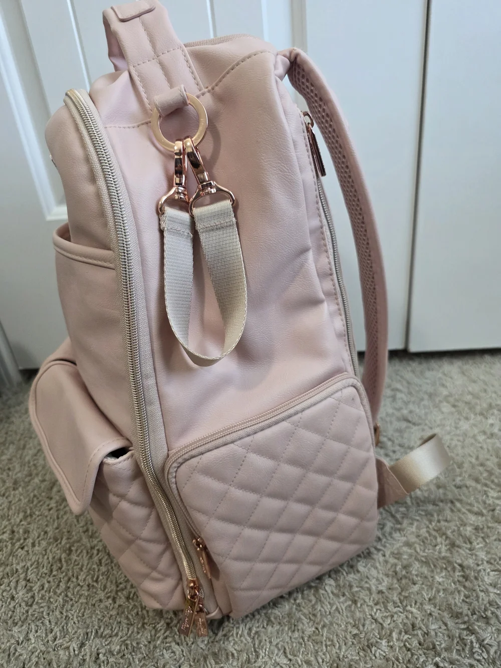 Itzy Ritzy blush pink